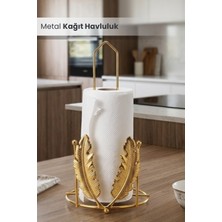Orvila Metal Gold Kağıt Havluluk Masaüstü Rulo Peçetelik