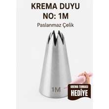 Van Vleck Paslanmaz Çelik Krema Duyu No: 1m – Pasta, Cupcake ve Tatlı Süsleme Ucu