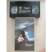 Plakperest Vhs Video - Contact -  Jodıe Foster - 1998 Türkiye (Raks)  Basım Türkçe
