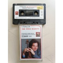 Plakperest Vıvaldı  / Four Seasons   / Itzhak Perlman /  Kaset / - Türkiye 1989 Basım Kaset