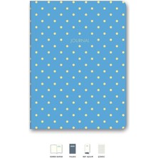 Mikasso Shine Yumuşak Kapak Çizgili Defter Karton Düz Çizgili Küçük Boy Beyaz Bloknotlar A5 128 Yaprak