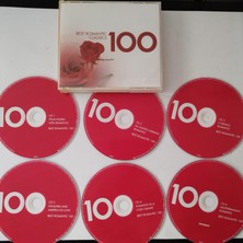 Plakperest Best Romantic Classics 100 -  2007 Avrupa  Basım  2. El Kitapçıklı 6xcd Box