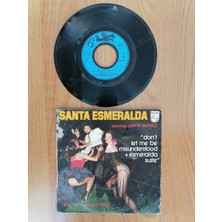 Plakperest Santa Esmeralda - Don’t Let Me Be Mısunderstood - 1977 Fransa Basım 45 Lik Plak