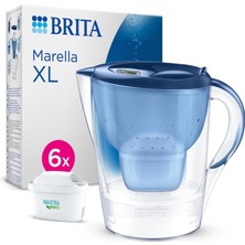 Belirtilmemiş Brita Marella Xl 6x Maxtra All-In-1 Filtreli Su Arıtma Sürahisi (3.5 Lt)