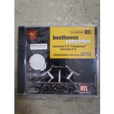 Plakperest Beethoven Concertos - Concerto No 5 L’empereur Concerto No 4 ( Ndre Prevın )  - 2003 Avrupa Basım CD Albüm- Açılmamış Ambalajında