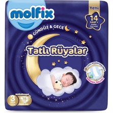 Molfix Bebek Bezi Sweet Dreams Junior 5 Numara 58'li
