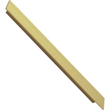 Belirtilmemiş Mat Altın Çizgi Kanallı 85CM Metal Mobilya Gardırop Çekmece Dolap Kapak Kulpu Kulbu Kulplar