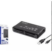 Hadron Hdx7826 Type-C Hub Combo 3-Usb3.0 + Sd + Tf 5ın1 Gri