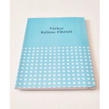 Mikasso Fihristli Türkçe ve Yabancı Diller Kelime Defteri A5 Boy 60S - Kapak Rengi Seçmeli 1 Adet Karton Düz