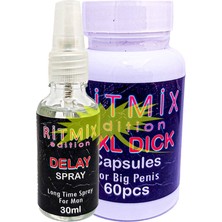 Kentex Ritmix Erkeklere 30 ml Özelsprey + Erkeklere Özeı 60 Lışekillendirmebakım