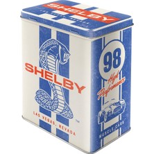 Nostalgic Art Nostalgic-Art Retro Saklama Kavanozu L, 3 L, Shelby - Snake 98 - Shelby Aksesuarları Hayranları Için Hediye Fikri, Orijinal Lisanslı Ürün (Olp), Büyük Teneke Kahve Tenekesi, Vintage Tasarım