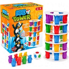 Ice Tower Penguen Denge Oyunu Eğitici Strateji Oyunu