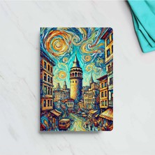 Mikasso Bir Galata Rüyası Mini Defter Karton Düz Çizgili Küçük Boy Çok Renkli Not Defteri A6 24 Yaprak