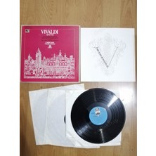 Plakperest Vıvaldı - Konçerto Opus 8 - Claudıo Scımone -1972 Almanya Basım 3 Xlp Box Set Plak - 4 Sayfa Insert