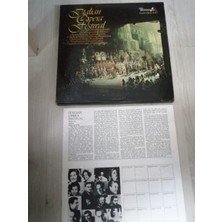 Plakperest Italıan Opera Festıval - Sutherland /tebaldı / Berganza - 1972 Ingiltere Baskı 3xlp Box Set Plak