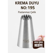 Van Vleck Paslanmaz Çelik Krema Duyu No: 195 – Pasta, Cupcake ve Tatlı Süsleme Ucu