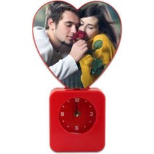 Sanal Bayim Sihirli Ayna Saatli Kalp Şeklinde USB 7734-8