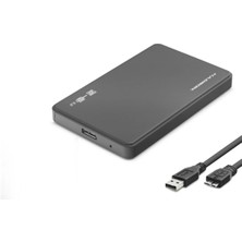 Aydogan's Ayd 2.5 Sata Hdd/ssd Harici Disk Kutusu USB 3.0 Micro-B - Siyah HDX1752S