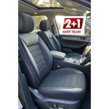Gm Design Speed Serisi Pike Kumaş Ticari 2+1 Oto Koltuk Kılıfı - (Doblo-Caddy-Berlingo-Dokker-Courier-Kangoo Uyumlu)O