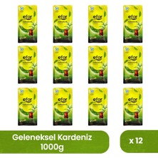 Efor Çay Efor Karadeniz Dökme Siyah Çay 1000 gr – 12'li Koli