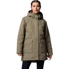 Columbia Pulaski™ Waterproof Infinity Parka Termal Kapüşonlu Su Geçirmez Kadın Uzun Mont
