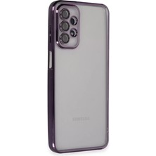 Aydogan's Ayd Samsung Galaxy A23 4g Kılıf Razer Lensli Silikon - Mor