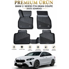 Black Gold Bmw 2 Serisi F74 Gran Coupe 2025 Sonrası Uyumlu 3D Oto Paspas Premium