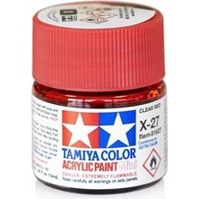 Esranın Dünyası X-27 Clear Red Parlak Akrilik Boya (10 Ml)