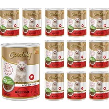 MarkEntegra Yetişkin Kedi Tavuk Ciğerli ve Jöleli Konserve  400 gr x 12 Adet