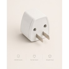 Avrupa Seyahat Güç Adaptörü Dönüştürücü Elektrik Prizi Universal Girişli Ingiltere Amerikan Japon Çin Tipi Prizlere Uyumlu Seyahat Priz Dönüştürücü Adaptör