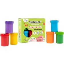 Esranın Dünyası Childgen Yıkanabilir Parmak Boya Seti 6 Adet