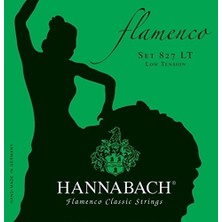 Esranın Dünyası 652919 Klassikgitarrensaiten Serie 827 Low Tension Flamenco Classic - 3er Diskant