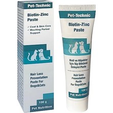 Esranın Dünyası Biotin Zinc Paste – Kedi ve Köpekler Için Deri ve Tüy Bakımını Destekleyen Biotin & Çinko Içerikli Takviye Macunu – 100G