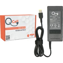 Qcell Lenovo S440 0B47006 54Y8917 45N0264 U330 20V 4.5A Kare Uç  Uyumlu Adaptör