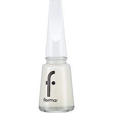 Esranın Dünyası Flormar Parlak Oje (Transparan) - Nail Enamel - 412 Sea Foam - 8682536036023