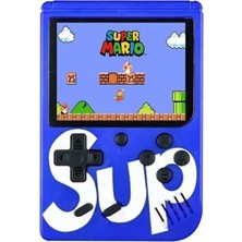Esranın Dünyası Sup 400 Oyunlu 3" Mini Atari Retro Game Nostalji Oyunlar, Mavi, 455