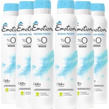 Esranın Dünyası Ocean Fresh Kadın Alüminyumsuz Vegan Deodorant 6X200 ml
