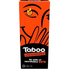 Esranın Dünyası Taboo Sansürsüz Tabu Parti Oyunu | Sadece Yetişkinlere Özel | Ingilizce Versiyonu | 18 Yaş ve Üzeri | 4+ Oyuncu | Yaklaşık 20 Dakika | Yetişkinler Için Grup Oyunu