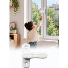 Omilife Çocuk Pencere Emniyet Kilidi Yapışkanlı Pvc Pimapen Güvenlik Kilidi