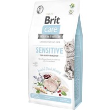 MarkEntegra Care Sensitive Food Allergy Management, Alerjileri Olan Yetişkin Kediler Için, Tahılsız, Hipoalerjenik, Larva ve Taze Ringa Balıklı Kuru , 7 kg