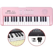 Esranın Dünyası CMK-1237 37 Tuşlu Elektronik Org (Etiket. Adaptör Hediye) - Pembe