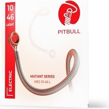 Esranın Dünyası Pitbull Elektro Gitar Tel Seti, Mutant Seri, 09-42, Süper Light, Meg 09-42 Sl (10-46 Light, Tekli Set)