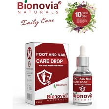 Bionovia Ayak Tırnak Bakım Damlası Bitkisel İçerikli Lavanta, Çay Ağacı ve Gliserin  30 ml