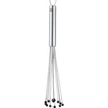 Esranın Dünyası Wmf Profi Plus Silikon Toplu Çırpıcı, 27 Cm, Cromargan® Yüksek Kaliteli Yarı Mat Paslanmaz Çelik, 200°C'YE Kadar Isıya Dayanıklı Silikon, Askı Halkalı, Bulaşık Makinesinde Yıkanabilir