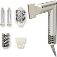 Esranın Dünyası Sinbo SHD-1721, 1400W Turbo Bldc, 110.000 Rpm, 600 Milyon Iyon, 3 Isı ve 3 Hız Seçeneği, 5’i Bir Arada Saç Şekillendirici, Beşli Set