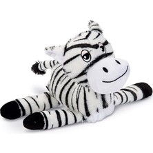 Esranın Dünyası Köpek Oyuncağı Zebra, Peluş, Siyah/beyaz, 25X17X10CM