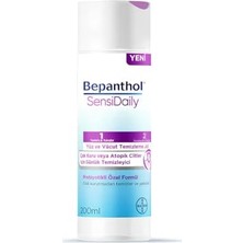 Esranın Dünyası Sensidaily Yüz ve Vücut Temizleme Jeli 200ML - Sensiwash Çok Kuru Atopik Ciltler, Günlük Vücut Bakım