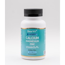 Dearvıt Calcıum Magnezyum Zınc Vıtamın D3 K2