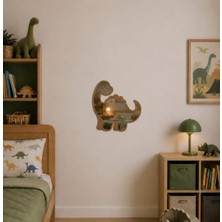 Meta Design Sevimli Dino Figürlü Pleksi Ayna