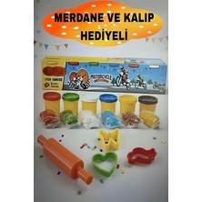 Empressco Renkli Oyun Hamuru Seti 6'lı + Merdane Hediye, Eğlence Dolu Anlar